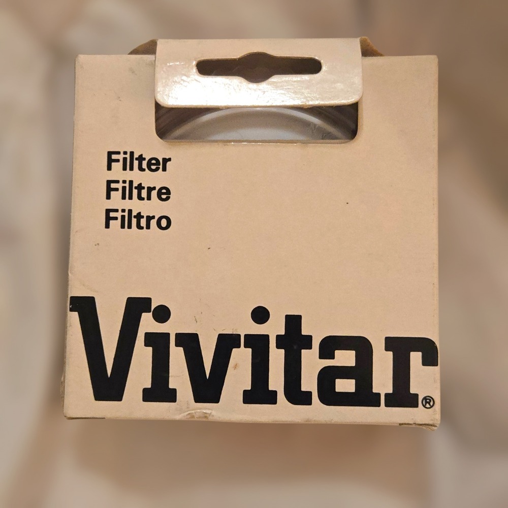 VTG Vivitar 52mm Skylight 1A Camera Lens Filter Japan Protective Glass EUC Film